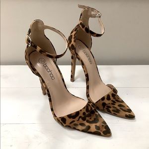 Leopard heels